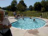 Julia (Judy) Dorrough; Family reunion at George s house